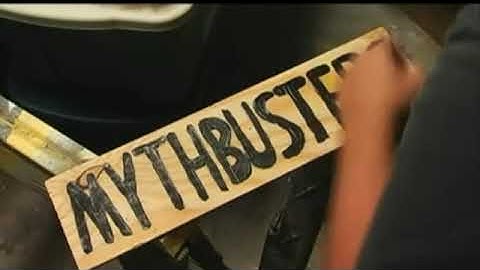 Original unaired mythbusters pilot