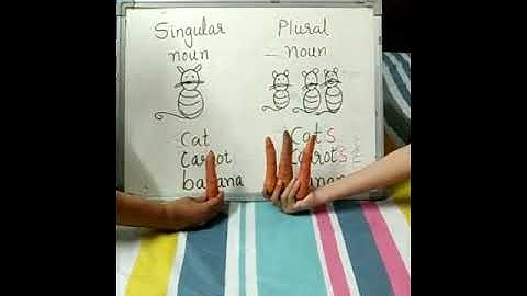 Singular and Plural : Kadi Sarva Vishwavidyalaya