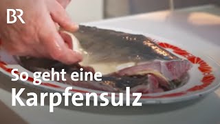 Besonderes Karpfenrezept: Sülze mit Wintergemüse aus Filet und Karkassen | BR