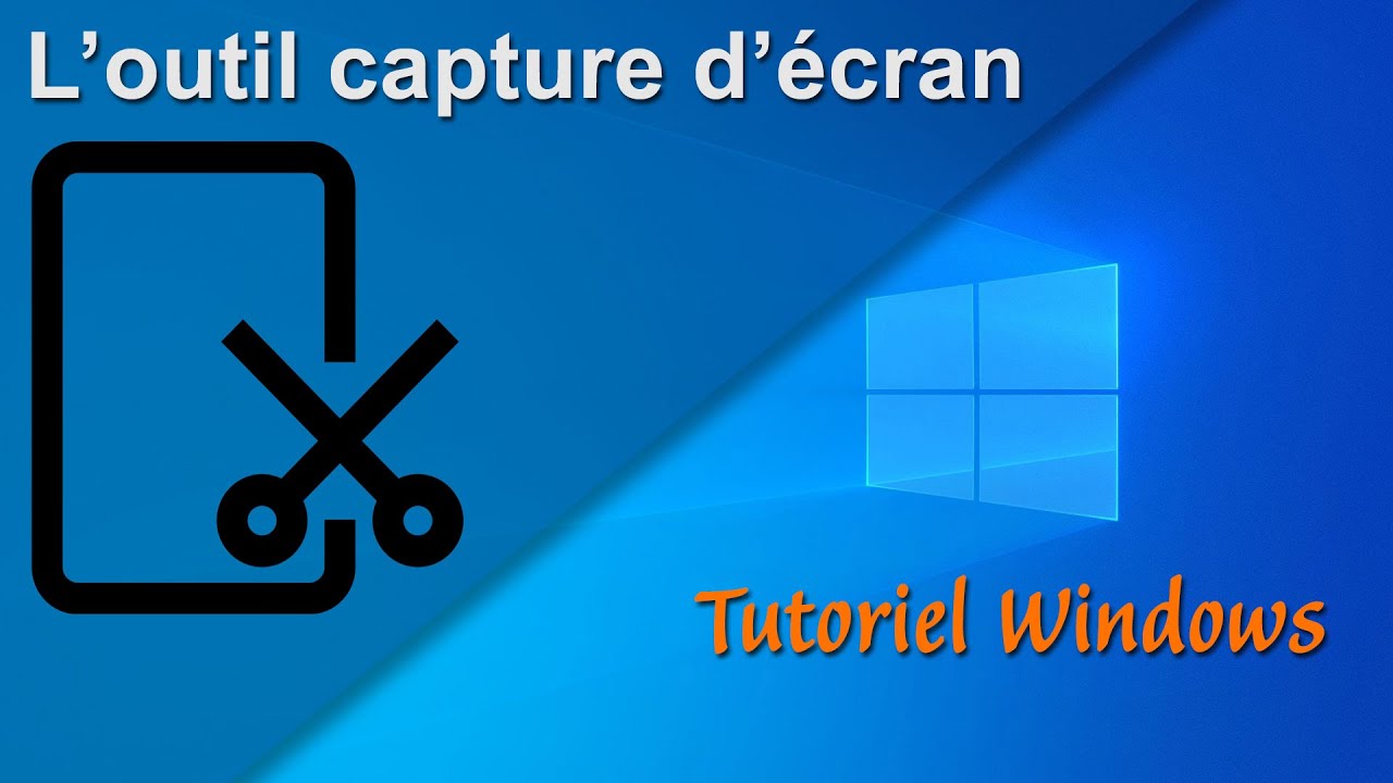 Comment faire une capture d'écran sous Windows 10 - YouTube