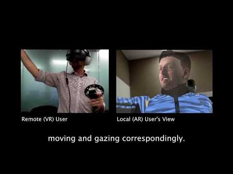 VROOM: Virtual Robot Overlay for Online Meetings