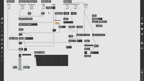 Space Drum in Max/MSP