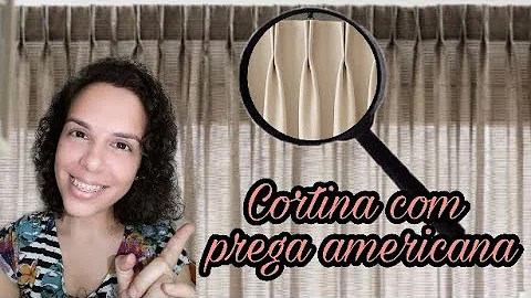 Como calcular pregas para Cortina?