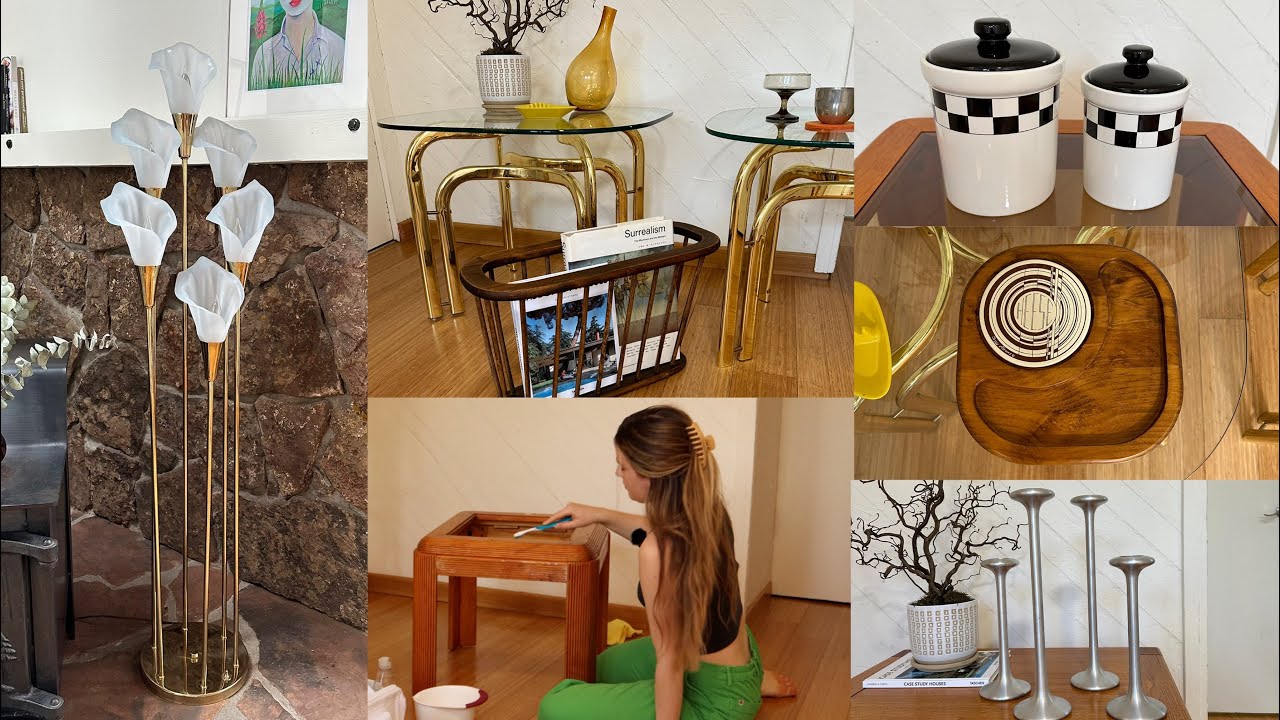 selling vintage furniture and home decor thrift finds YouTube