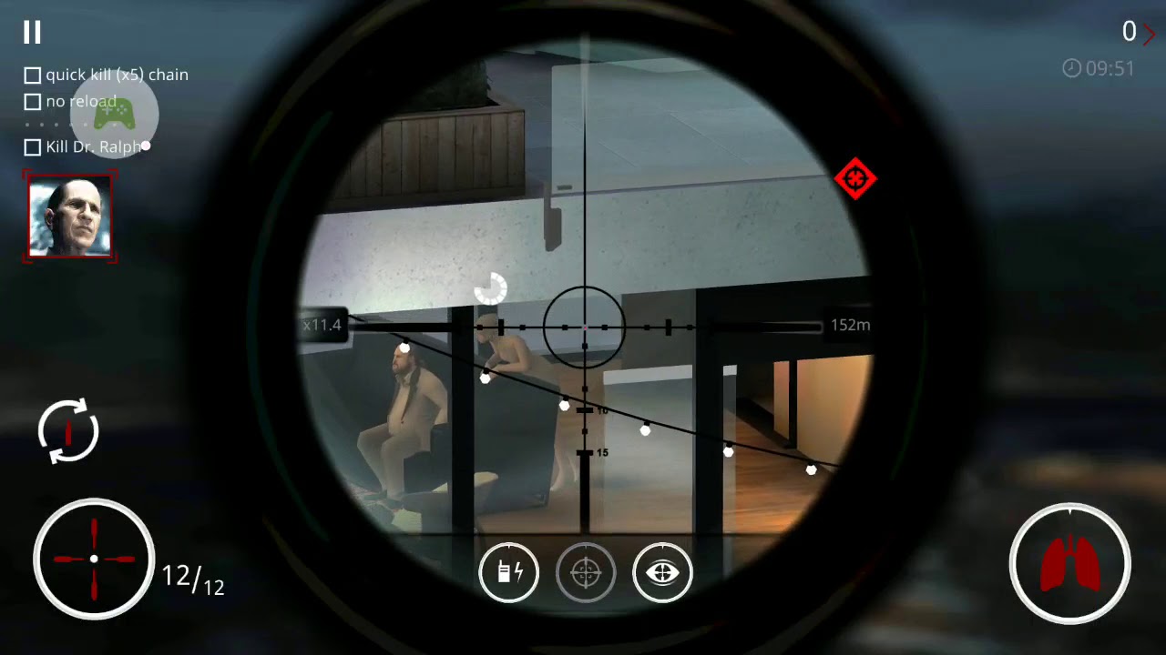 Hitman Sniper Quick kill (x5) chain without reloading YouTube