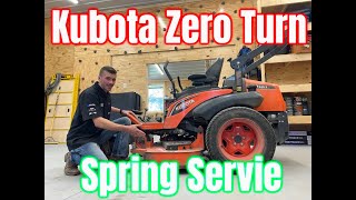 DIY Spring Service! Kubota ZD1211 Diesel