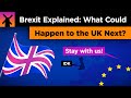 Brexit Explained: What Could Happen to the UK Next?