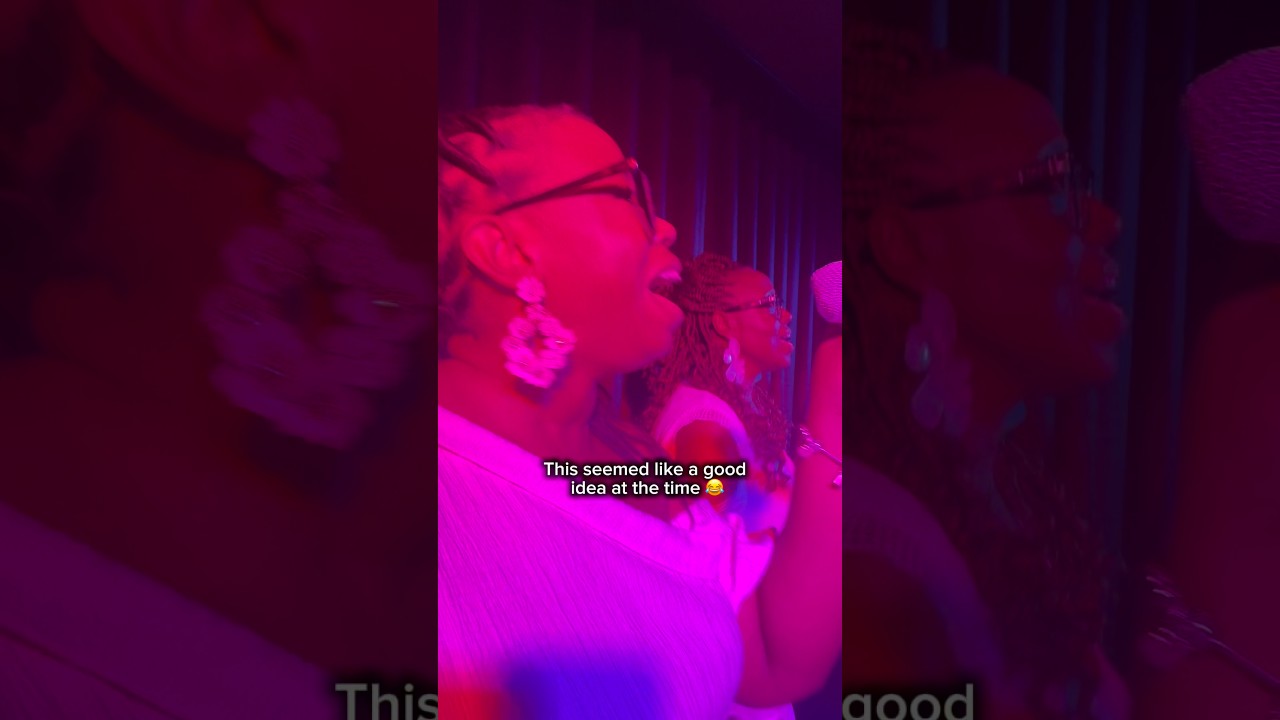 A little cruise karaoke never hurt nobody 😂