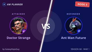 S68 War 1: Doctor Strange vs 3 Ant Man Future