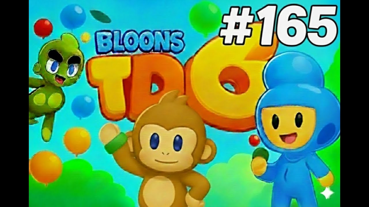 Bloons TD 6 No Commentary Gameplay(# Ouch -Easy : Medium-) EP-165