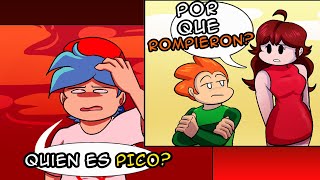 ¿Por que rompieron tu y Pico? - Friday Night Funkin' Comic Dub