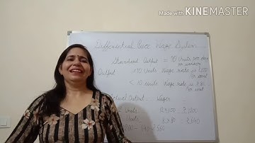 Differential Piece Wage System