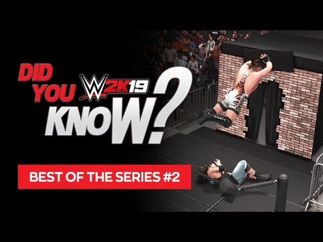 WWE 2K19: Best of Did You Know? (Hidden Areas, CAA Tricks, Dumpster Matches & More)