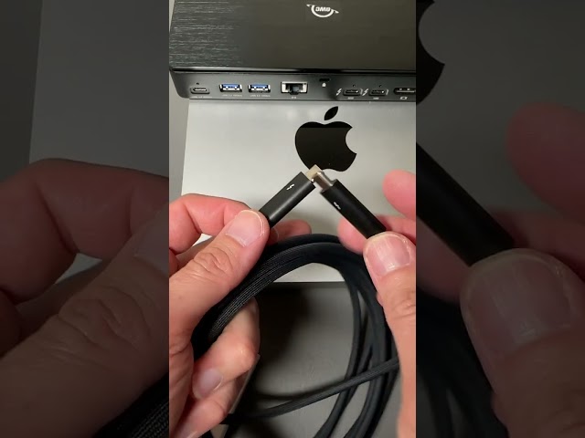 $159 Apple CABLE!!!  Is It Worth it? Genuine Apple Thunderbolt 4 Pro Cable (3 m)