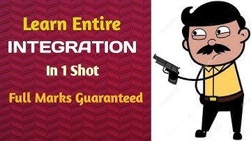 Indefinite Integration in ONE SHOT by Vinit Sir (Complete Revision- Full Marks Guaranteed)