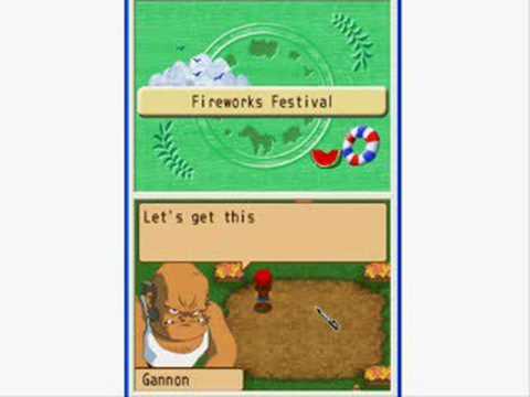 Harvest Moon: Island of Happiness - Fireworks Fest...
