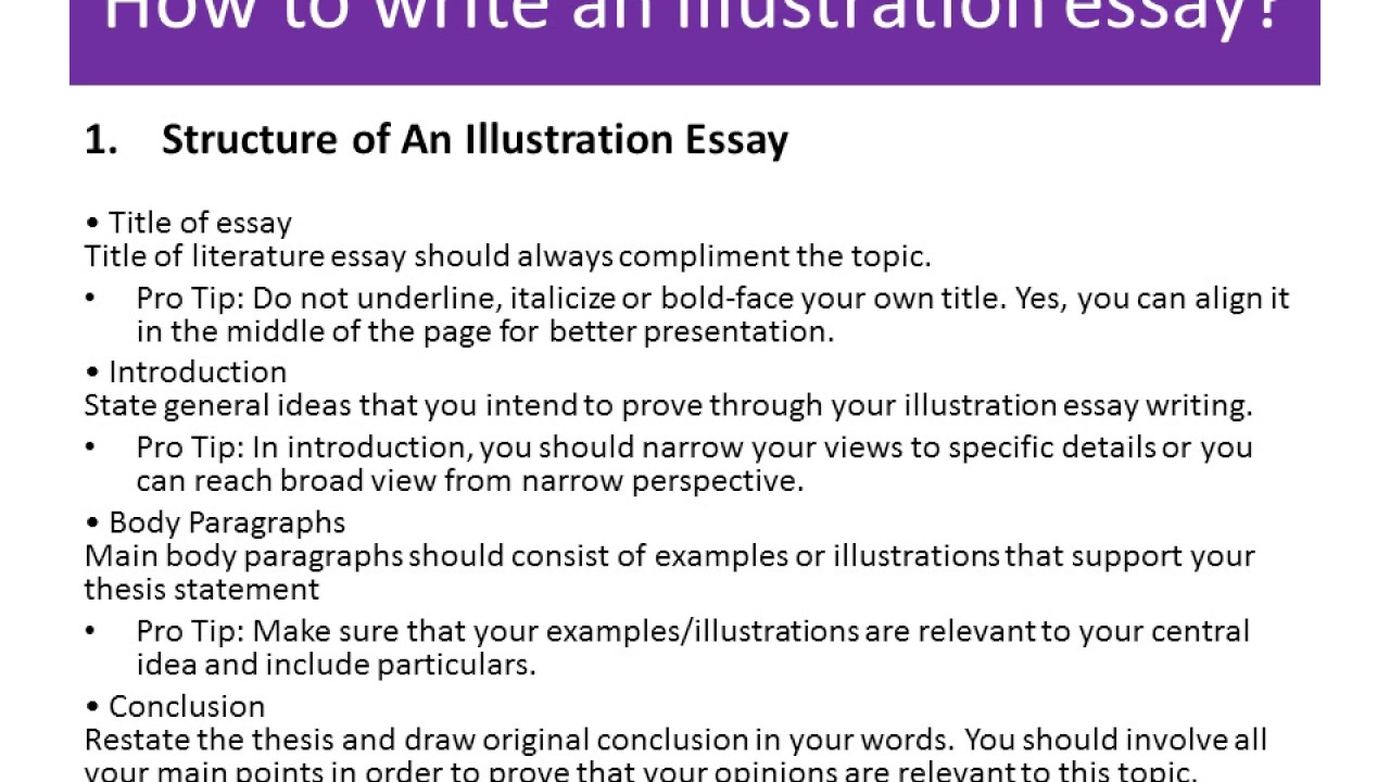 Illustration Essay Help Online YouTube