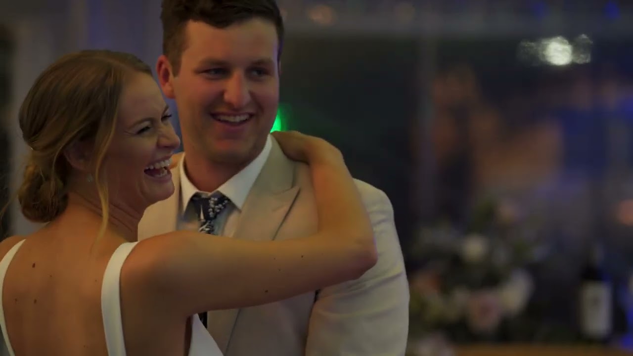 Jenna & Jordan wedding film still