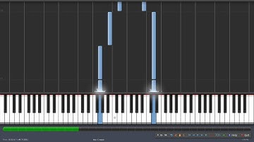 Czerny Exercise 3 from Practical Method for Beginners at 70BPM in Synthesia
