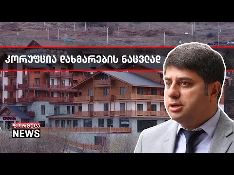 კორუფცია ეკონომიკური წახალისების ნაცვლად