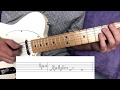 Bruno Major "Like Someone in Love" Guitar Solo with Guitar Tabs