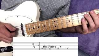 Bruno Major "Like Someone in Love" Guitar Solo with Guitar Tabs
