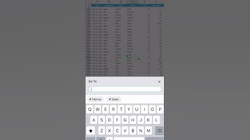 Navigate through data quickly using Go To | #zohosheet | #shorts