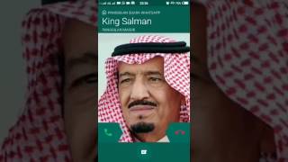 Detik-Detik Raja Salman Telepon 