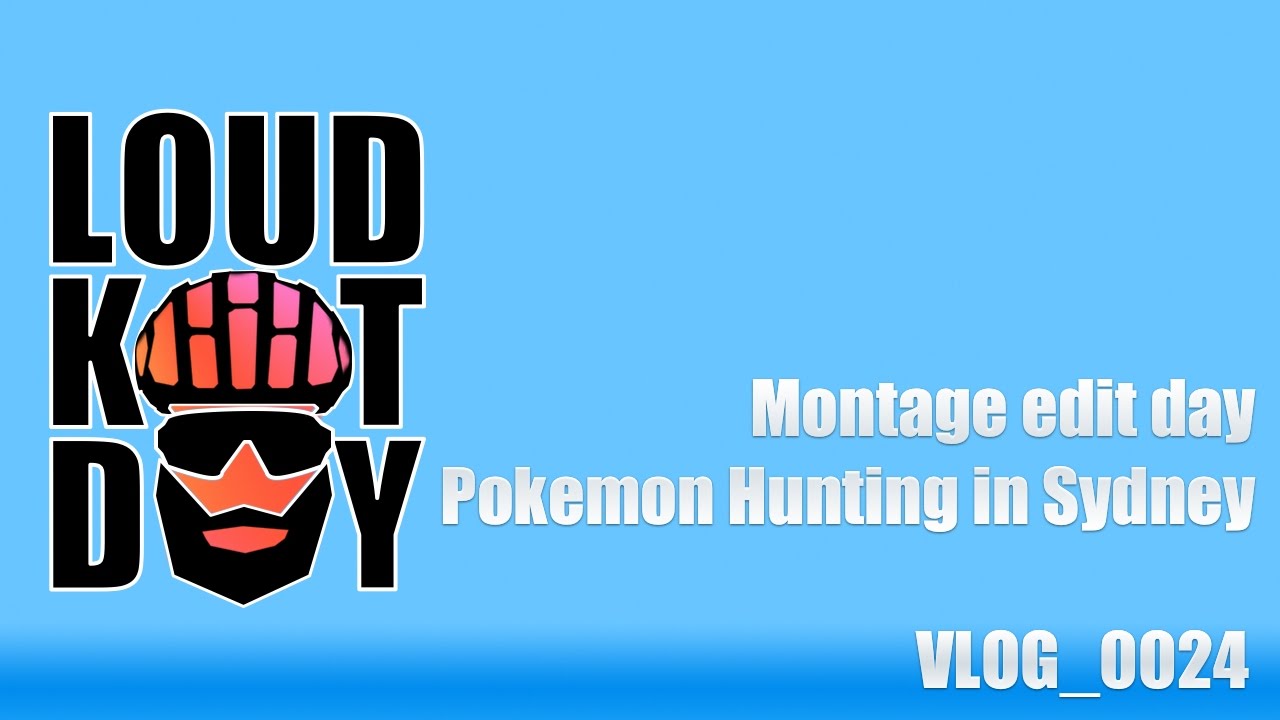 Loud Kit Day! Cycling VLOG 0024 - Montage edit of our Pokemon hunting adventure in Sydney
