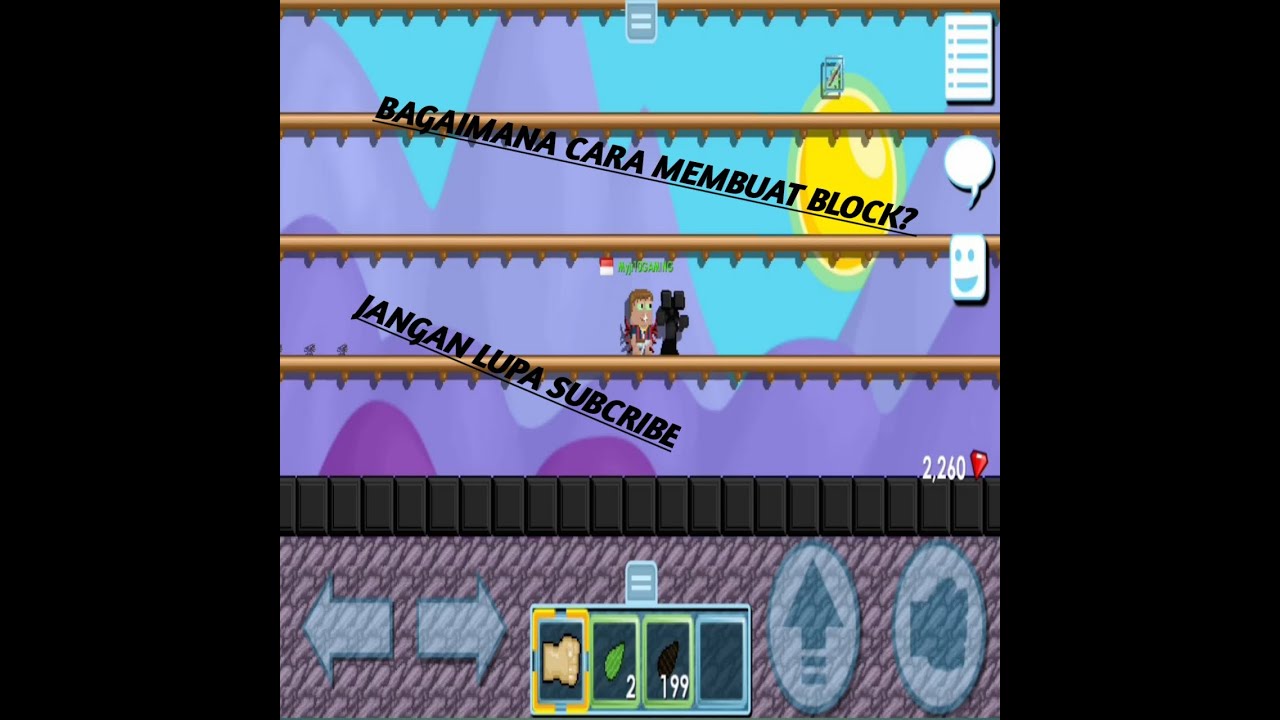 CARA MEMBUAT BLOCK DI GROWTOPIA 4 YouTube