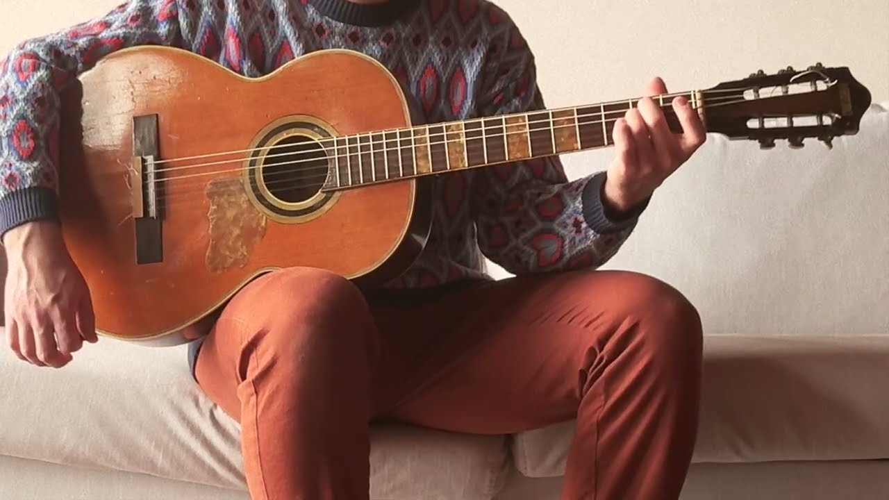 クラシックギターLODORIGO(made in japan) Metoro Guitar No. 200 - Vintage Classical Guitar - Made in Japan