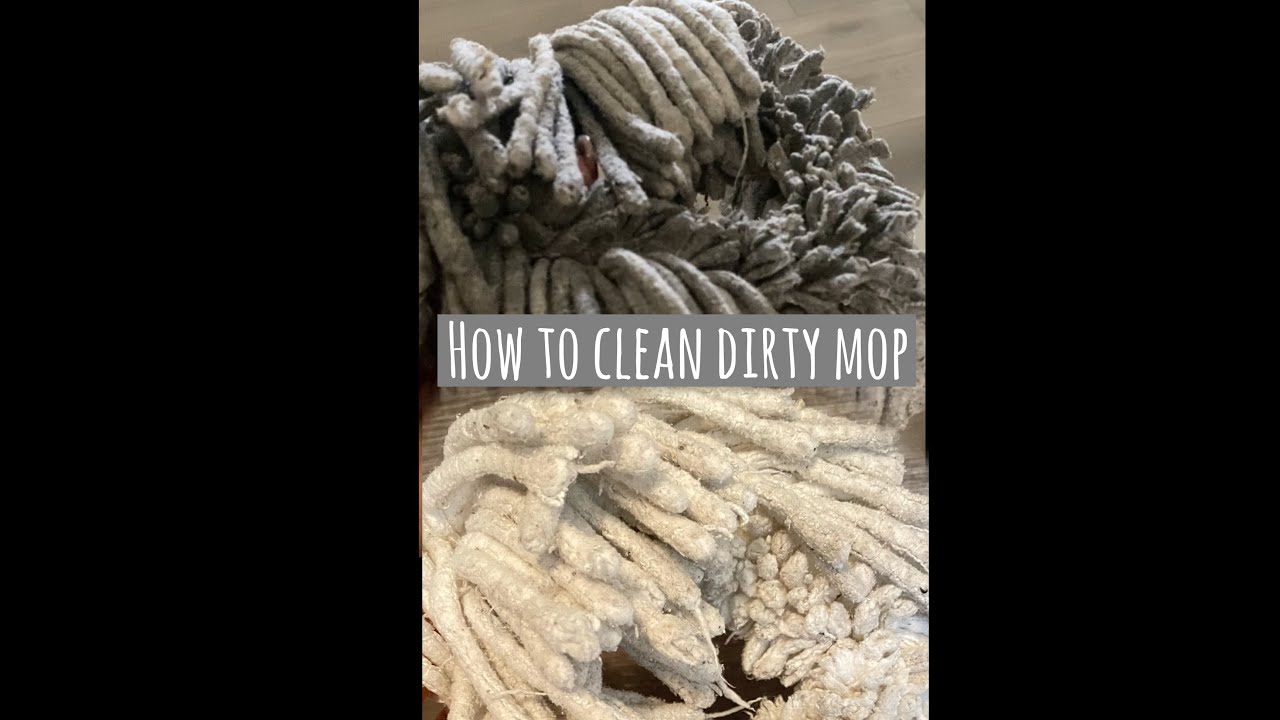 How To Clean A Dirty Mop Head: 17+ Tips