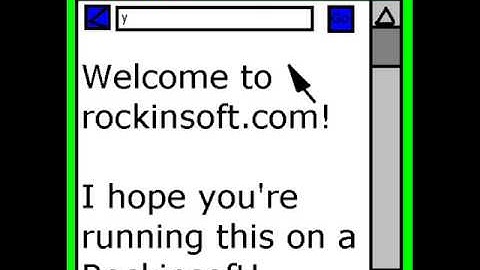 Rockinsoft 1.0 (Fake Operating System)