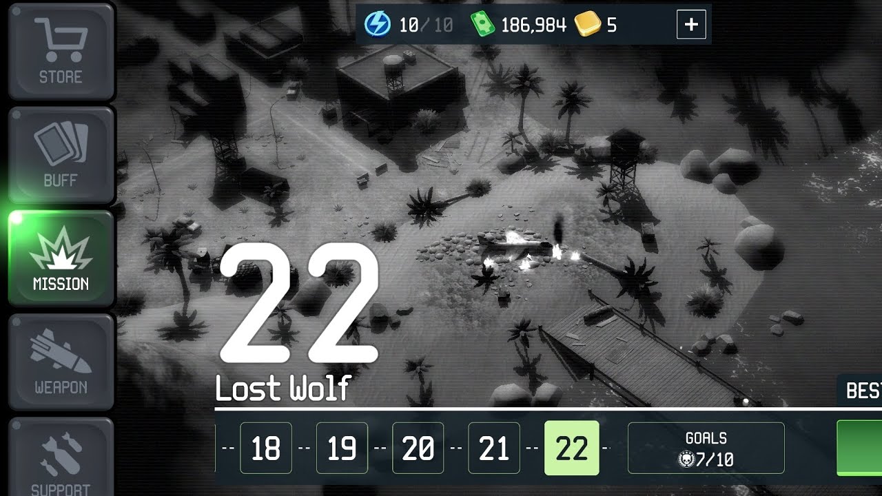 ⚓🛡️🔥 🤪😜 War Drone Shooting Game Level 22 – Lost Wolf! Dual-Front Sea & Land Assault!