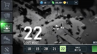 ⚓🛡️🔥 🤪😜 War Drone Shooting Game Level 22 – Lost Wolf! Dual-Front Sea & Land Assault!