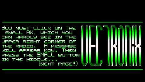 VECTRONIX - INFINITE ONE-  ATARI Cracktro / Crack Intro ( ATARI STE / STF / FALCON )