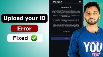 Upload your ID instagram Error fixed | instagram error