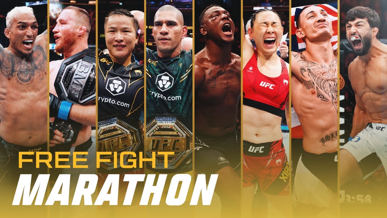 ⁣UFC 300: Free Fight Marathon