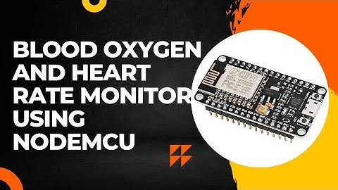 Blood Oxygen and Pulse monitor using NodeMCU #nodemcu #max30102