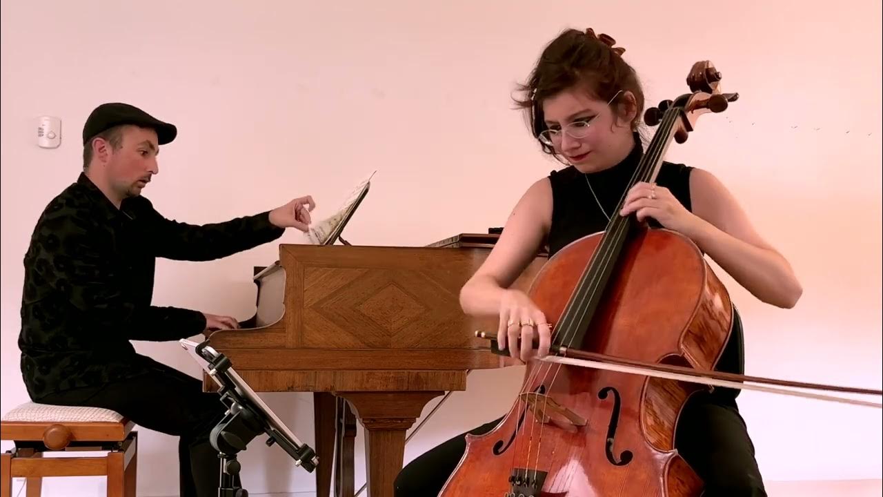 Vito, Spanish Dance, Op. 54, N°5 for Cello and Piano D.Popper YouTube