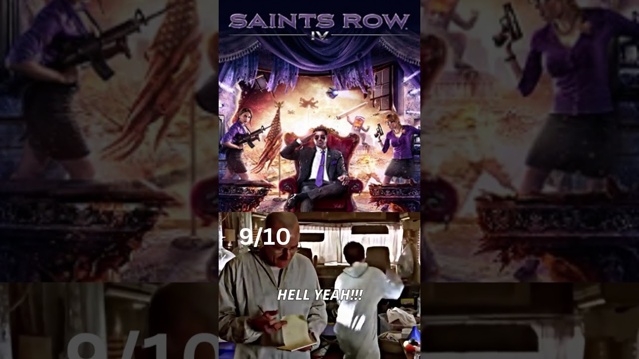 Ranking Every Saints Row COVER ART 