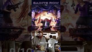 Ranking Every Saints Row COVER ART #shorts