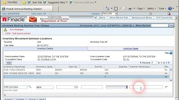 Inventory Management | Cheque inventory  kaise kare | Trusary me se cheque finacle me kaise le