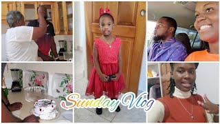 Sunday Vlog|| Luci Mom Surprised Him For His Birthday ||Going To Church