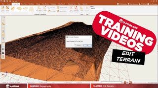 Video 7   Topography Module   Edit Terrain