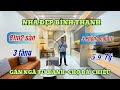 BÁN NHÀ BÌNH THẠNH. GIÁP QUẬN 1. 81M2 SÀN. 3 PHÒNG NGỦ. KHU DÂN CƯ DÂN TRÍ. AN NINH. 5.9 TỶ