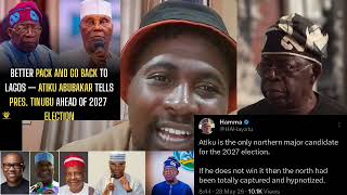 ATIKU WARN YORUBAS: FULANI'S WILL NOT DOMINATED BY TINUBU AND HIS THUGS, 2027 IS BATTLE FOR DOMINANC