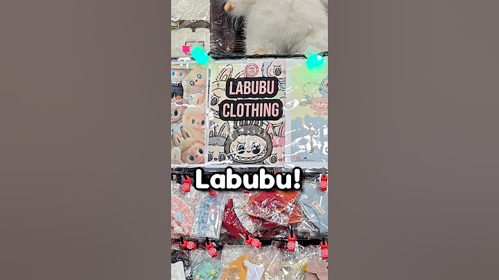 Labubu but I dressed it up! #labubu #popmart #shorts