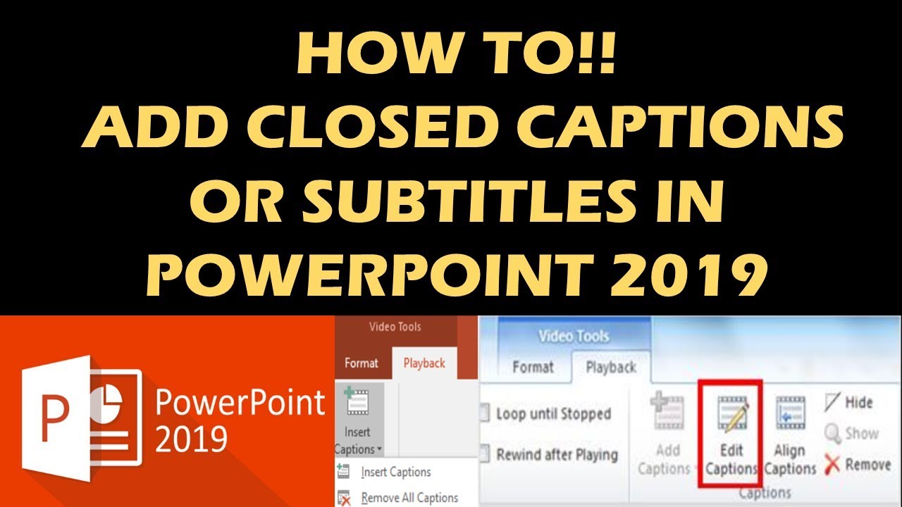 How Do I Turn On Captions In Powerpoint?