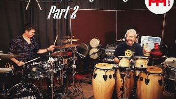 "Luis Conte" and "Jimmy Branly" Part 2 "MEINL Percussion"